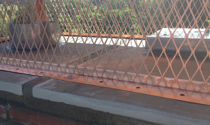 Chimney cap installation
