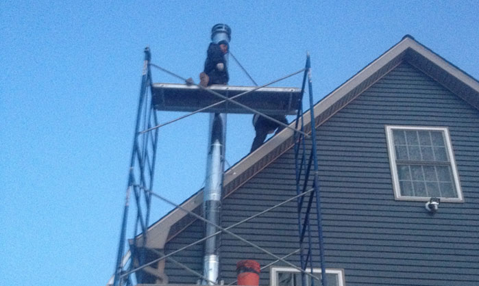 Chimney installation services