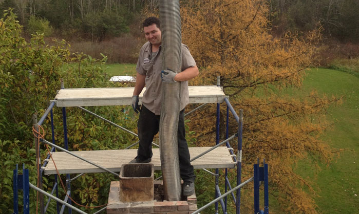 Chimney installation services