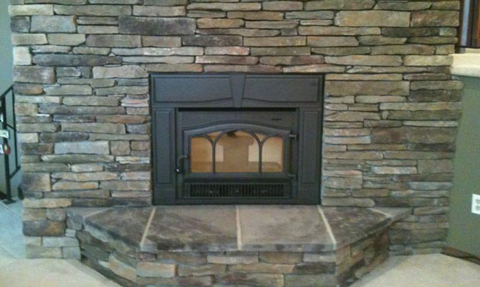 Wood stove, pellet stove, and gas stove installation